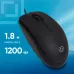 Мышь Оклик 195M for business черный оптическая 1200dpi USB для ноутбука 3but (M218 Black)