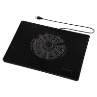 Подставка для ноутбука Hama Slim (00053067) 15.6"335x236x30мм 33дБ 1x 160ммFAN 518г пластик черный