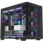 Корпус Bloody BD-CC113 черный без БП ATX 10x120mm 2xUSB3.0 audio bott PSU