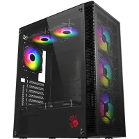 Корпус Bloody BD-CC115 черный без БП ATX 8x120mm 1xUSB2.0 1xUSB3.0 audio bott PSU