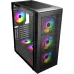 Корпус Bloody BD-CC116 черный без БП ATX 8x120mm 1xUSB2.0 1xUSB3.0 audio bott PSU