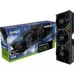 Видеокарта Palit PCI-E PA-RTX5080 GAMINGPRO OC NVIDIA GeForce RTX 5080 16Gb 256bit GDDR7 2295/30000 HDMIx1 DPx3 HDCP Ret