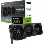 Видеокарта Asus PCI-E PRIME-RTX5080-O16G NVIDIA GeForce RTX 5080 16Gb 256bit GDDR7 2655/30000 HDMIx1 DPx3 HDCP Ret