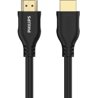 Кабель аудио-видео Philips 4K 60 Гц Ultra HD HDMI/HDMI 1.5м. позолоч.конт. черный (SWV4110/56)