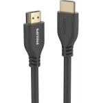 Кабель аудио-видео Philips 8K 60 Гц Ultra HD HDMI/HDMI 1.5м. позолоч.конт. серый (SWV7110/56)