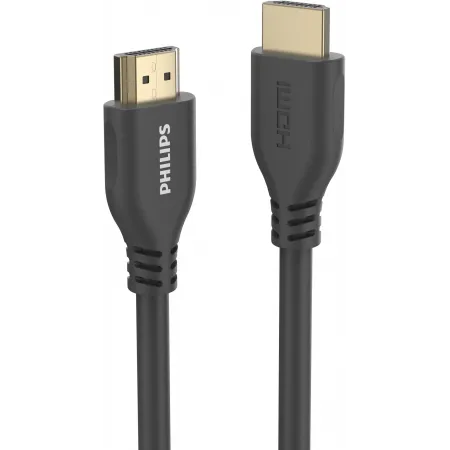 Кабель аудио-видео Philips 8K 60 Гц Ultra HD HDMI/HDMI 1.5м. позолоч.конт. серый (SWV7110/56)
