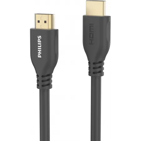 Кабель аудио-видео Philips 8K 60 Гц Ultra HD HDMI/HDMI 5м. позолоч.конт. серый (SWV7150/56)