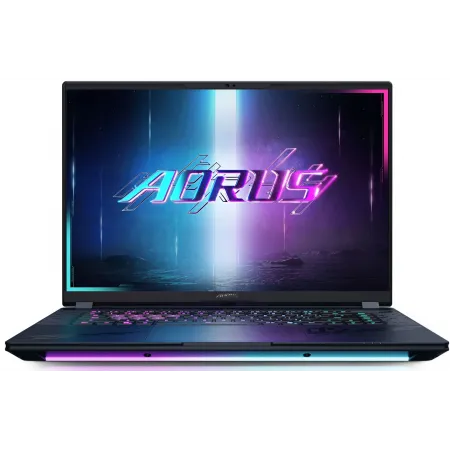 Ноутбук Gigabyte AORUS MASTER 16 AM6H Core Ultra 9 275HX 32Gb SSD1Tb NVIDIA GeForce RTX5080 16Gb 16" OLED QHD+ (2560x1600) Windows 11 Pro black WiFi BT Cam (BYHC5KZE64SP)