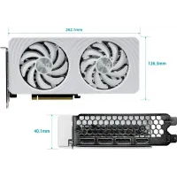 Видеокарта Palit PCI-E 5.0 PA-RTX5060Ti WHITE OC NVIDIA GeForce RTX 5060TI 8Gb 128bit GDDR7 2407/28000 HDMIx1 DPx3 HDCP Ret Видеокарта Palit PCI-E 5.0 PA-RTX5060Ti WHITE OC NVIDIA GeForce RTX 5060TI 8Gb 128bit GDDR7 2407/28000 HDMIx1 DPx3 HDCP Ret
