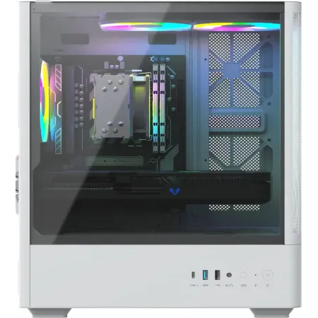 ПК Teclast G03 Ryzen 7 7700 (3.8) 32Gb SSD1Tb RTX5060TI 8Gb Windows 11 Pro GbitEth WiFi BT 500W белый (G03 770032G1T5060T8WKRU)