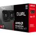 Видеокарта Asus PCI-E 5.0 DUAL-RX9060XT-16G AMD Radeon RX 9060XT 16Gb 128bit GDDR6 2550/20000 HDMIx1 DPx2 HDCP Ret