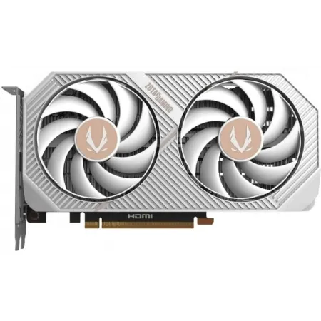 Видеокарта Zotac PCI-E 5.0 RTX 5050 TWIN EDGE OC WHITE ED 8GB NVIDIA GeForce RTX 5050 8Gb 128bit GDDR6 2602/20000 HDMIx1 DPx3 HDCP Ret