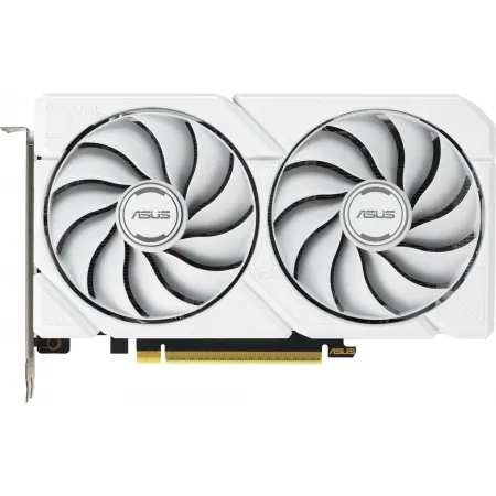 Видеокарта Asus PCI-E 5.0 DUAL-RX9060XT-16G-WHITE AMD Radeon RX 9060XT 16Gb 128bit GDDR6 2550/20000 HDMIx1 DPx2 HDCP Ret