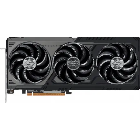 Видеокарта Asrock PCI-E 5.0 RX9070XT SLD 16G AMD Radeon RX 9070XT 16Gb 256bit GDDR6 2400/20000 HDMIx1 DPx3 HDCP Ret Видеокарта Asrock PCI-E 5.0 RX9070XT SLD 16G AMD Radeon RX 9070XT 16Gb 256bit GDDR6 2400/20000 HDMIx1 DPx3 HDCP Ret