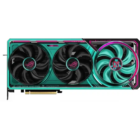 Видеокарта Asus PCI-E 5.0 ROG-ASTRAL-RTX5080-O16G-MIKU-W NVIDIA GeForce RTX 5080 16Gb 256bit GDDR7 2760/30000 HDMIx2 DPx3 HDCP Ret Видеокарта Asus PCI-E 5.0 ROG-ASTRAL-RTX5080-O16G-MIKU-W NVIDIA GeForce RTX 5080 16Gb 256bit GDDR7 2760/30000 HDMIx2 DPx3 HDCP Ret