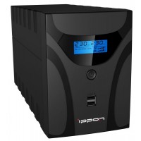 Источник бесперебойного питания Ippon Smart Power Pro II Euro 1600 960Вт 1600ВА черный