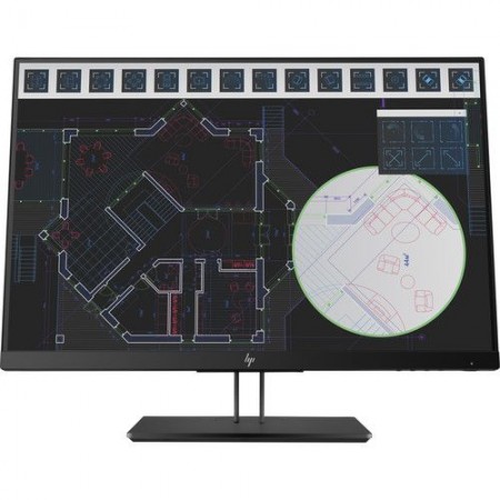 Монитор HP 24" Z24i G2 черный IPS LED 16:10 HDMI глянцевая HAS Piv 300cd 1920x1200 60Hz VGA DP FHD USB 6.6кг