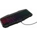 Клавиатура Оклик 777G PSYCHO черный USB Multimedia for gamer LED (подставка для запястий)