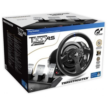 Руль ThrustMaster T300 RS GT EDITION EU VERSION 13кноп. (с педалями) черный