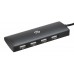 Разветвитель USB-C Digma HUB-4U2.0-UC-B 4порт. черный