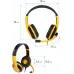 Наушники с микрофоном Defender Warhead G-120 оранжевый/черный 2м накладные оголовье (64099)