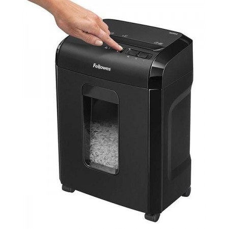 Шредер Fellowes PowerShred 10M (секр.P-5) перекрестный 10лист. 19лтр. скобы пл.карты