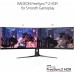 Монитор Asus 49" ROG Strix XG49VQ черный VA LED 32:9 HDMI M/M матовая HAS Piv 450cd 3840x1080 144Hz FreeSync 2 DP FHD USB 12.2кг