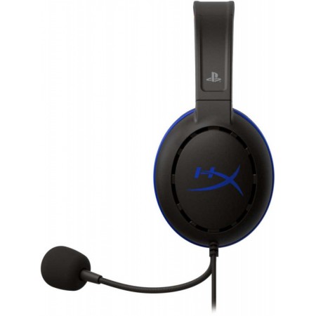 Наушники с микрофоном HyperX Cloud Chat PS4 черный 1.3м накладные оголовье (HX-HSCCHS-BK/EM)