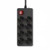 Сетевой фильтр Buro 800SH-5-B 5м (8 розеток) черный (коробка)