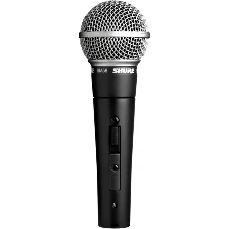 Микрофон проводной Shure SM58SE черный/серебристый