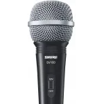 Микрофон проводной Shure SV100-A 4.5м черный/серебристый