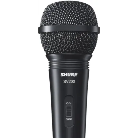 Микрофон проводной Shure SV200-A 4.5м черный