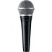 Микрофон проводной Shure PGA48-QTR-E 4.6м черный/серебристый