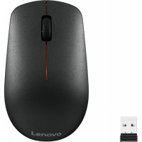 Мышь Lenovo 400 черный оптическая 1200dpi беспров. USB для ноутбука 3but (GY50R91293)