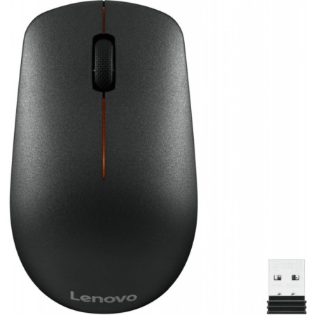 Мышь Lenovo 400 черный оптическая 1200dpi беспров. USB для ноутбука 3but (GY50R91293)