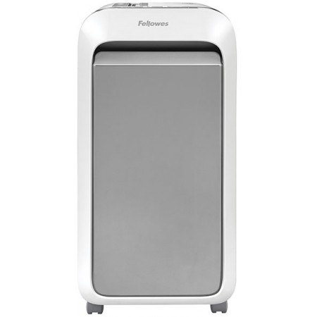 Шредер Fellowes PowerShred LX221 белый (секр.P-5) перекрестный 20лист. 30лтр. скрепки скобы пл.карты