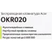 Клавиатура Acer OKR020 черный USB беспроводная slim Multimedia (ZL.KBDEE.004)