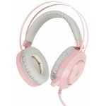 Наушники с микрофоном A4Tech Bloody G521 розовый 2.3м мониторные USB оголовье (G521 ( PINK ))