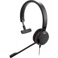 Наушники с микрофоном Jabra EVOLVE 30 II MS Mono черный/красный 2м накладные USB оголовье (5393-823-309)