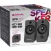 Колонки Defender SPK-190 2.0 черный 8Вт портативные
