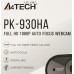 Камера Web A4Tech PK-930HA черный 2Mpix (1920x1080) USB2.0 с микрофоном