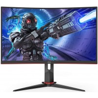 Монитор AOC 27" Gaming C27G2ZU черный/красный VA LED 0.5ms 16:9 HDMI M/M матовая HAS Piv 300cd 178гр/178гр 1920x1080 240Hz FreeSync Premium DP FHD USB 5.5кг