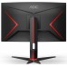 Монитор AOC 27" Gaming C27G2ZU черный/красный VA LED 0.5ms 16:9 HDMI M/M матовая HAS Piv 300cd 178гр/178гр 1920x1080 240Hz FreeSync Premium DP FHD USB 5.5кг