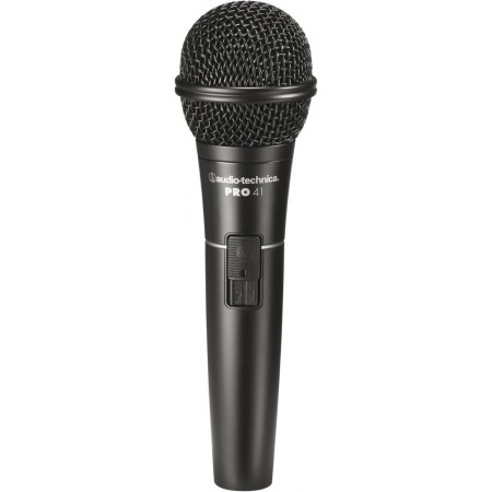 Микрофон проводной Audio-Technica PRO41 4.5м черный
