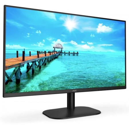 Монитор AOC 23.8" 24B2XD черный IPS LED 16:9 DVI матовая 250cd 178гр/178гр 1920x1080 75Hz VGA FHD 2.75кг