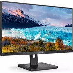 Монитор Philips 23.8" 242S1AE (00/01) черный IPS LED 16:9 DVI HDMI M/M матовая HAS Piv 1000:1 300cd 178гр/178гр 1920x1080 75Hz VGA DP FHD 4.83кг