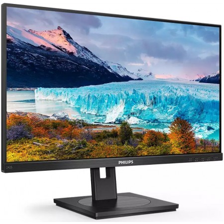 Монитор Philips 23.8" 242S1AE (00/01) черный IPS LED 16:9 DVI HDMI M/M матовая HAS Piv 1000:1 300cd 178гр/178гр 1920x1080 75Hz VGA DP FHD 4.83кг