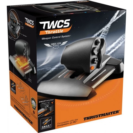 Джойстик ThrustMaster TWCS Throttle черный USB