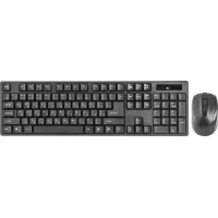 Клавиатура + мышь Defender #1 C-915 RU клав:черный мышь:черный USB беспроводная (45915)