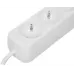 Сетевой удлинитель Defender E518 1.8м (5 розеток) белый (пакет ПЭ)